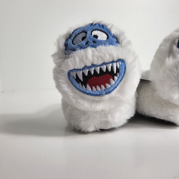 Rudolph Red Nosed Reindeer Slippers Abominable Snowman Sz 1 Christmas Toddler - Picture 16 of 16